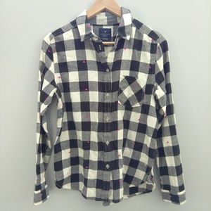 American Eagle button down